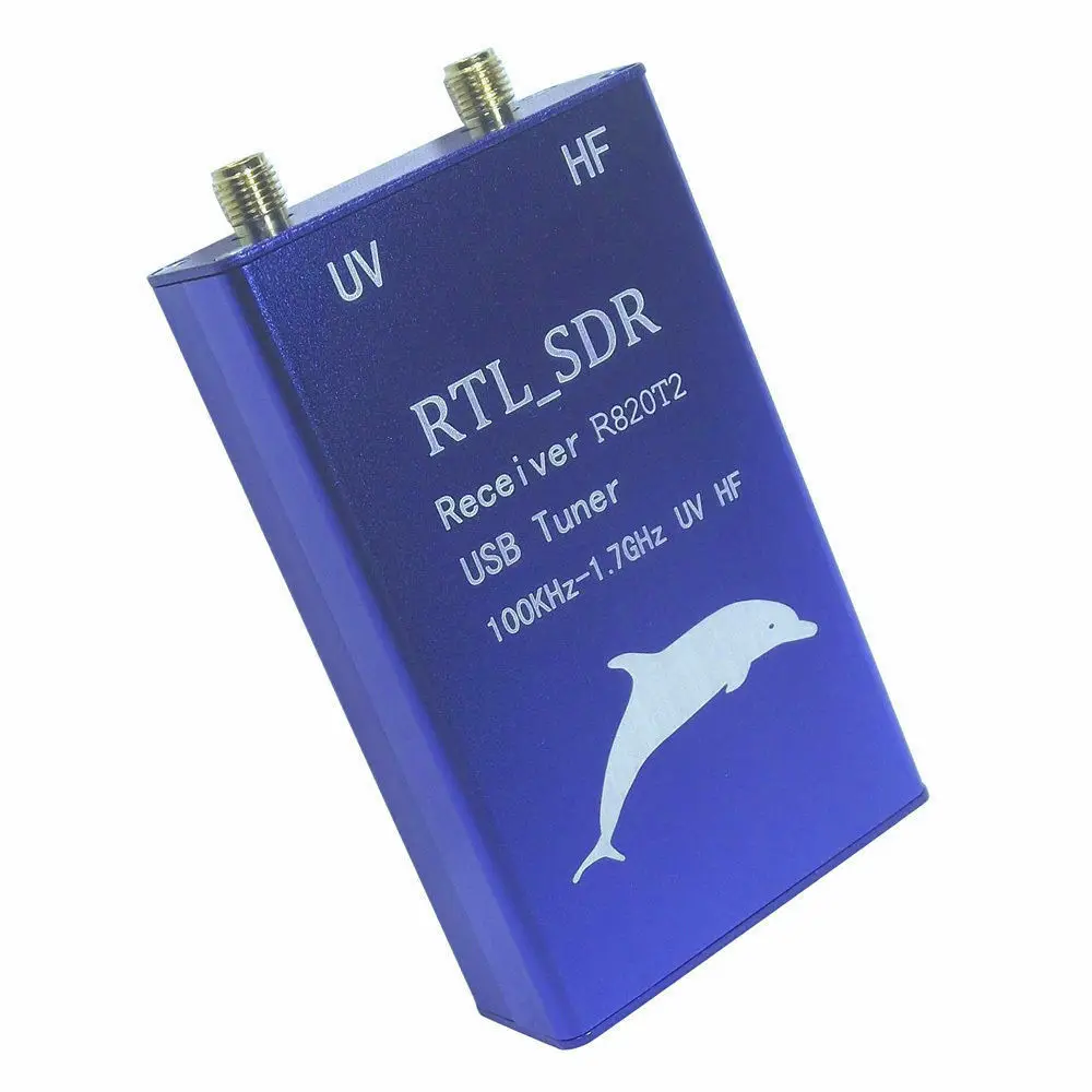 RTL2832U + R820T2 100KHz-1,7 GHz UHF VHF HF RTL.SDR USB Tuner Empfänger AM, FM Radio