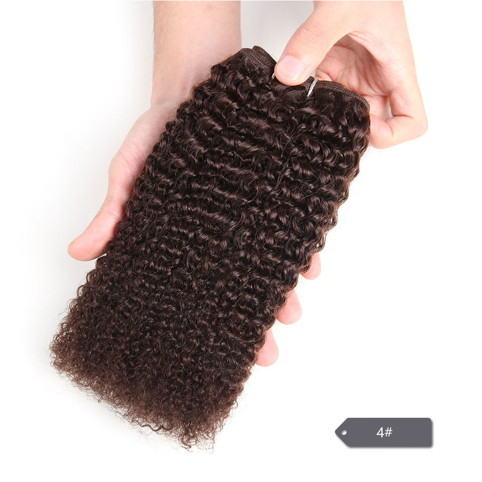 ブラジルのカーリーヘアエクステンション,天然カーリーヘア,1ピースのみ,#27 #30,赤,送料無料