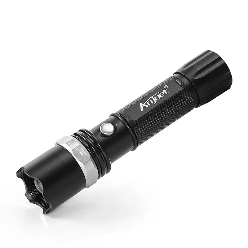 Direccion el tráfico T6 Q5 1000Lm enfoque ajustable linterna led de 3 modos con varita de tráfico linterna para acampar al aire libre 18650 AAA