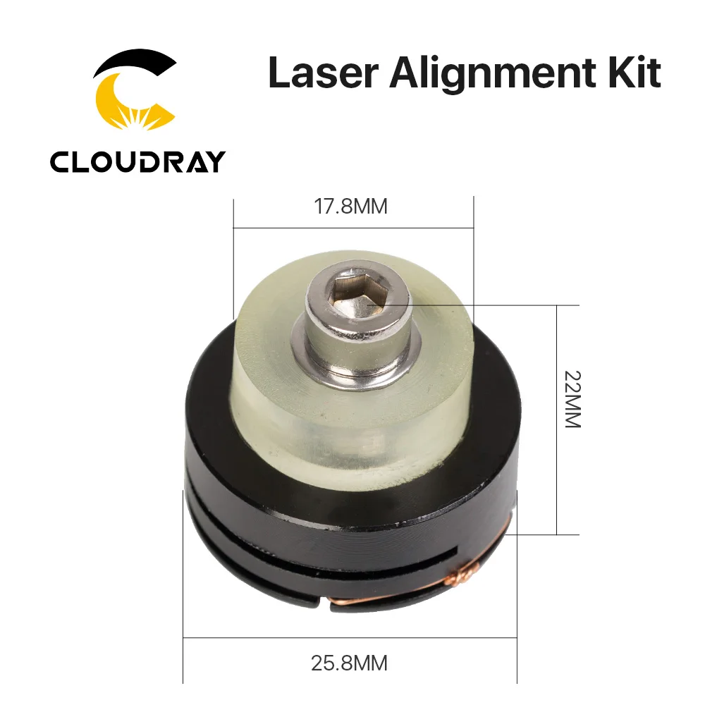 Cloudray Laser Path Calibrating Device Light Regulator Alignment Kit For CO2 Laser Cutting Machine to Adjust Collimate Laser