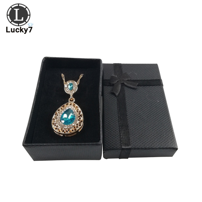 Groothandel 12 stks Diverse Kleuren Sieraden Sets Display Box Ketting Oorbellen Ring Box 5*8*2.5 cm verpakking Geschenkdoos gemengd