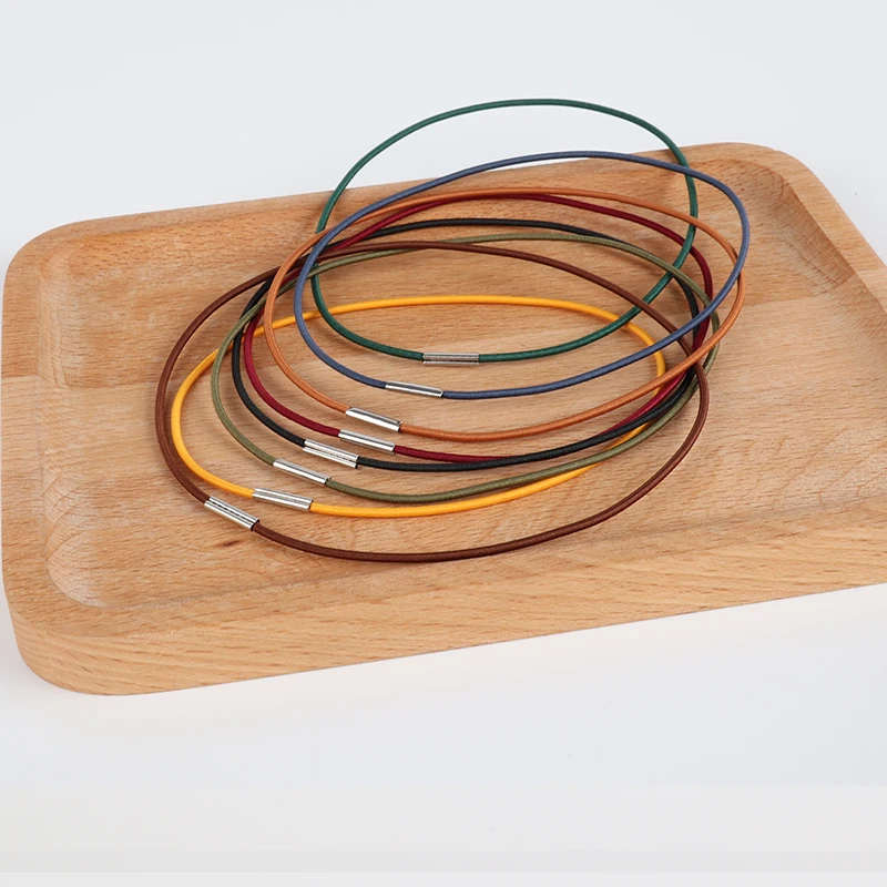 5 teile/paket Reise Tagebuch Innenseite Bindung Seil Elastische Seil Gummiband Tagebuch Machen Bindung Riemen in Mehreren Farben 1,5mm