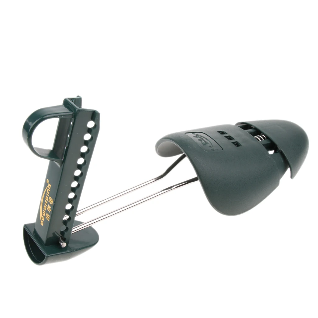 Suporte de árvore de sapato ajustável, prático, rack de árvore de sapatos com bobina de mola de tensão ajustável, protetor de árvore de sapatos