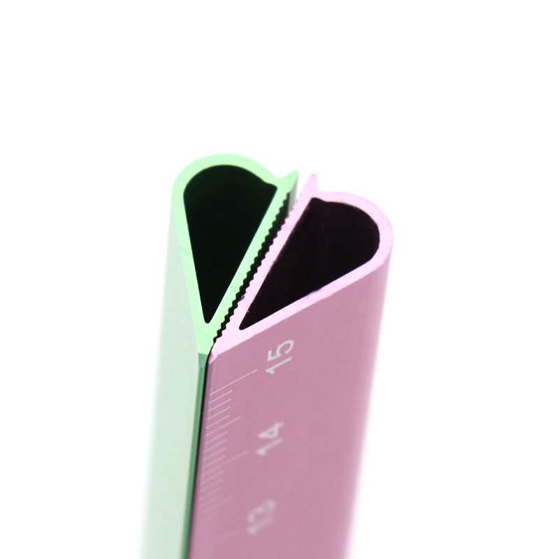 TUTU Edelstahl Metall Lineal Metric Regel Präzision Doppelseitige Mess Werkzeug 15cm Großhandel H0105