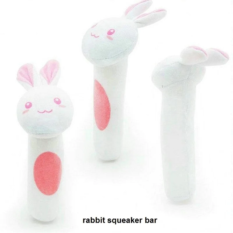 Mới Cho Bé Lục Lạc Đồ Chơi BIBI Thanh Động Vật Squeaker Đồ Chơi Cho Trẻ Sơ Sinh Con Rối Bàn Tay Khai Sáng Sang Trọng Búp Bê 8 Thiết Kế KF983