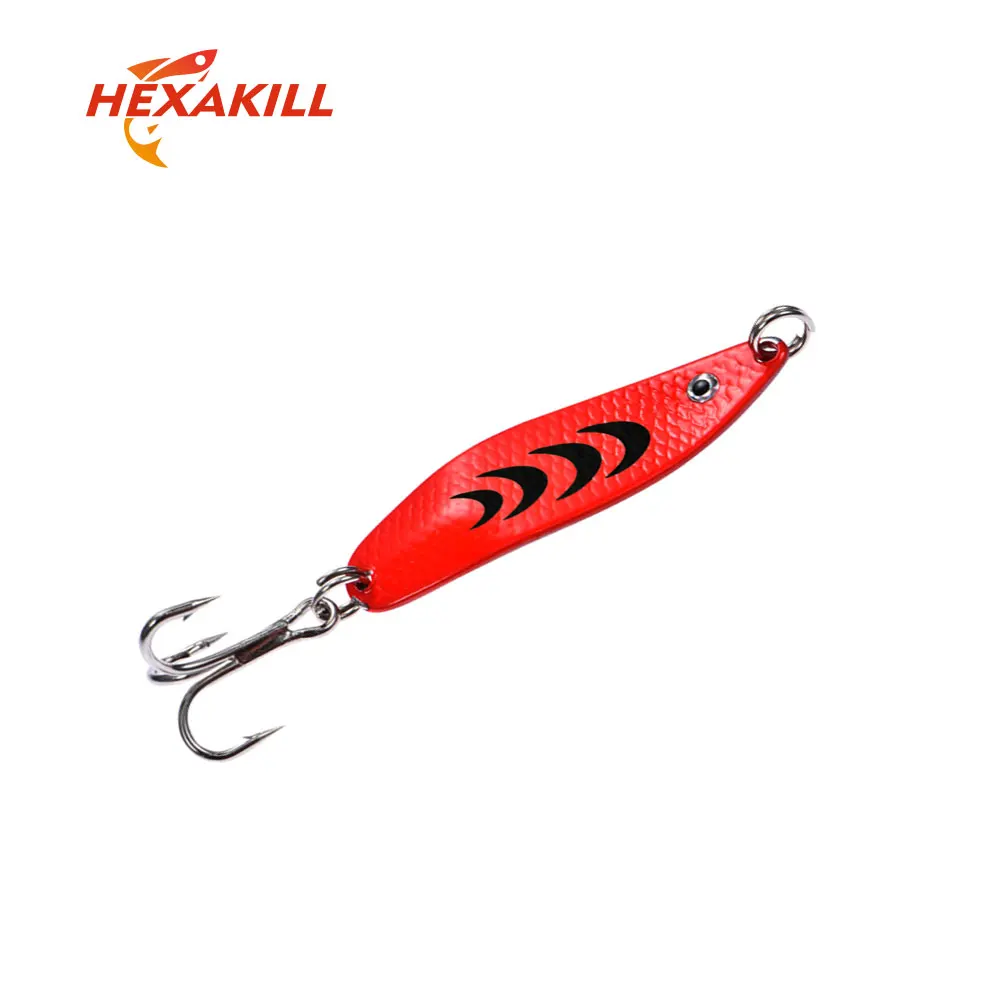 Cá Hồi Thìa Mồi Câu Cá Spinner Mồi Wobblers Jig Mồi Pesca Cau Nhân Tạo VIB Kim Sa Lấp Lánh Cứng Mồi Cho Cá Chép Câu Cá