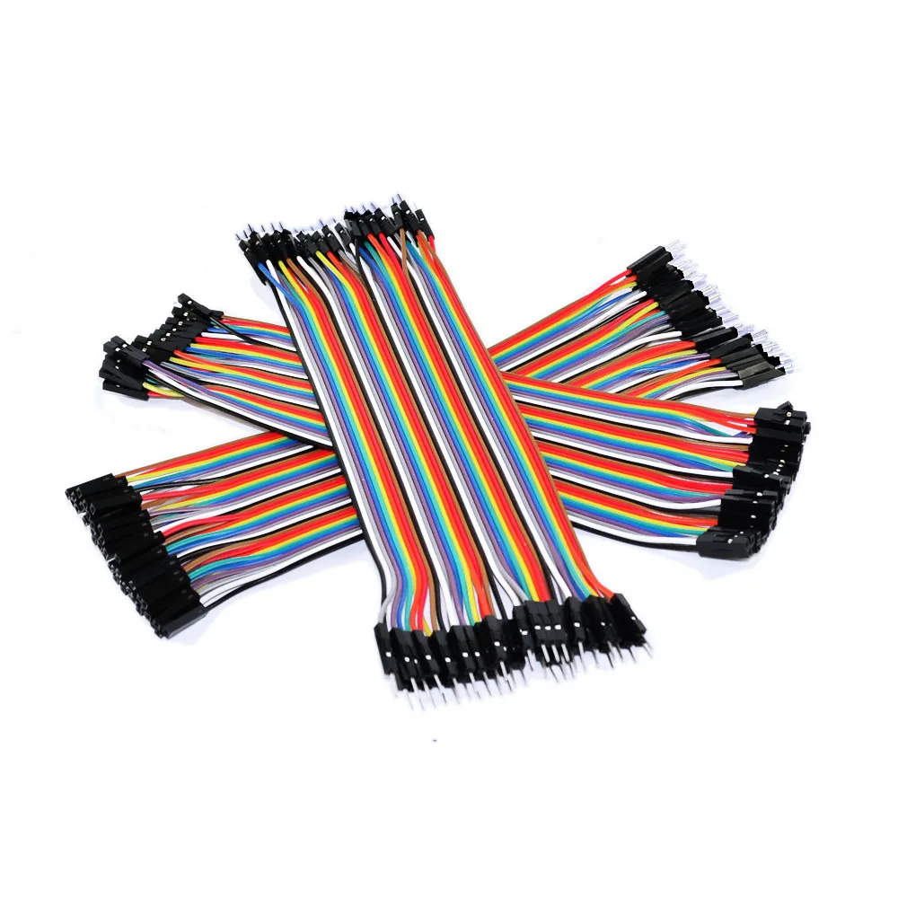 Dupont-Linie 120 stücke 30cm männlich zu männlich männlich zu weiblich und weiblich zu weiblich Überbrückung kabel Dupont-Kabel für Arduino