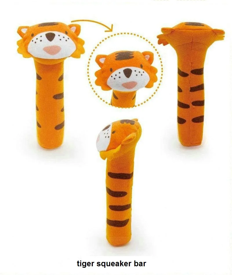 Mới Cho Bé Lục Lạc Đồ Chơi BIBI Thanh Động Vật Squeaker Đồ Chơi Cho Trẻ Sơ Sinh Con Rối Bàn Tay Khai Sáng Sang Trọng Búp Bê 8 Thiết Kế KF983