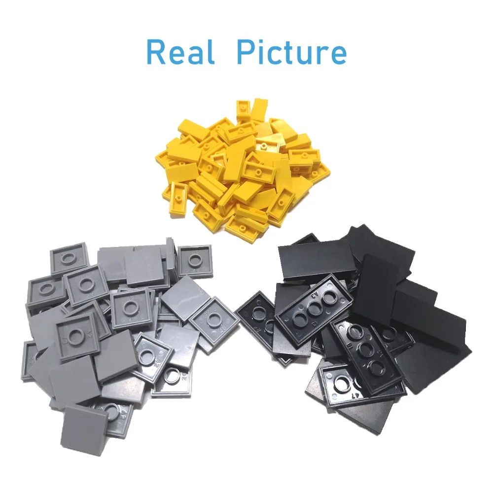 200 Chiếc DIY Khối Xây Dựng Hình Viên Gạch Đá Ceramic 2X2 Giáo Dục Sáng Tạo Kích Thước Tương Thích Với 3068 Đồ Chơi trẻ Em
