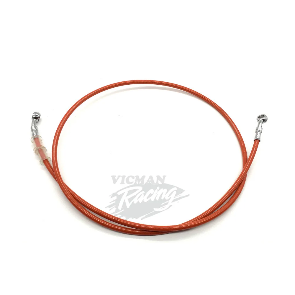 Xe Máy Bụi Bẩn Xe Đạp Bện Phanh Vòi Dòng Phanh Thép Cáp Thủy Lực Đàn Banjo Ống 400Mm-1500Mm Dành Cho Xe Máy đa Năng Đua Xe
