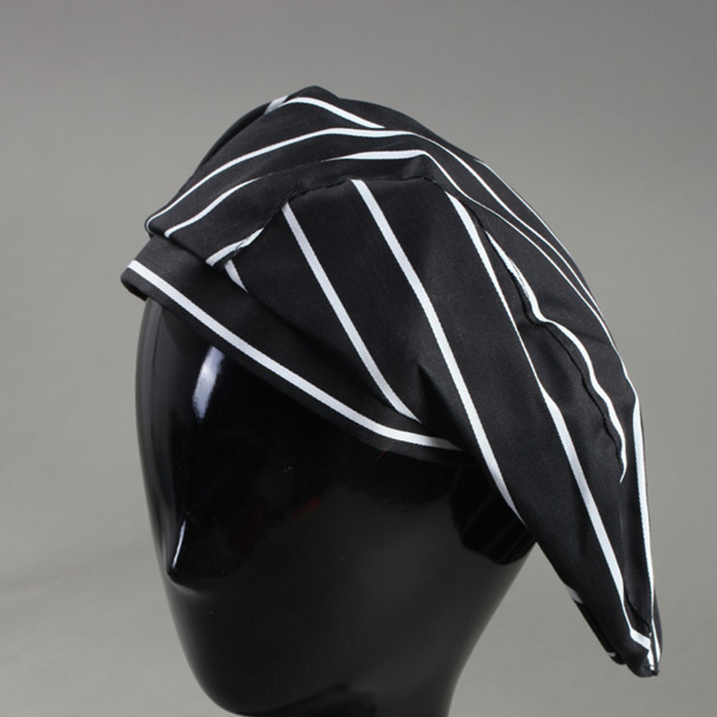 Diganmei 高品質レストランシェフキッチン作業服帽子チリフォークプリントホテルウェイター帽子調理バーベキューベレー帽