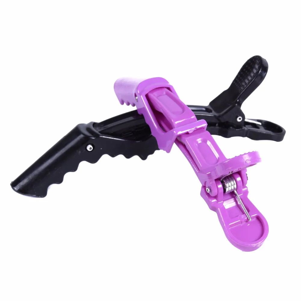5 Cái/gói Làm Tóc Kẹp Móng Vuốt Kẹp Tóc Salon Nhựa Cá Sấu Barrette Giữ Tóc Phần Kẹp Cầm Dụng Cụ Phụ Kiện
