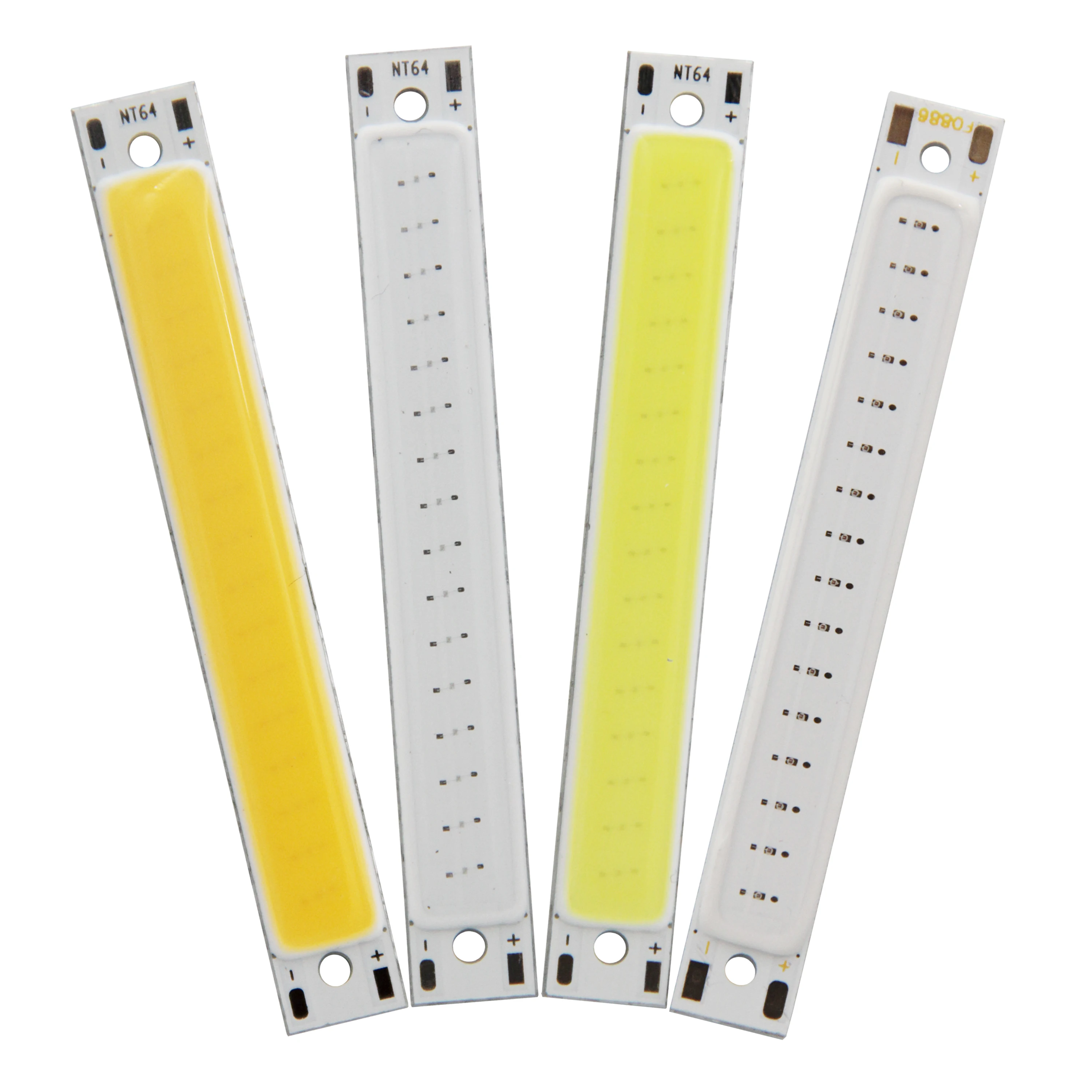 Venta caliente 3 V 3,7 V DC 60mm 8mm LED COB de 1,5 W 3 W cálido frío blanco Azul Rojo COB fuente de luz LED para la Lámpara de trabajo de bicicleta DIY
