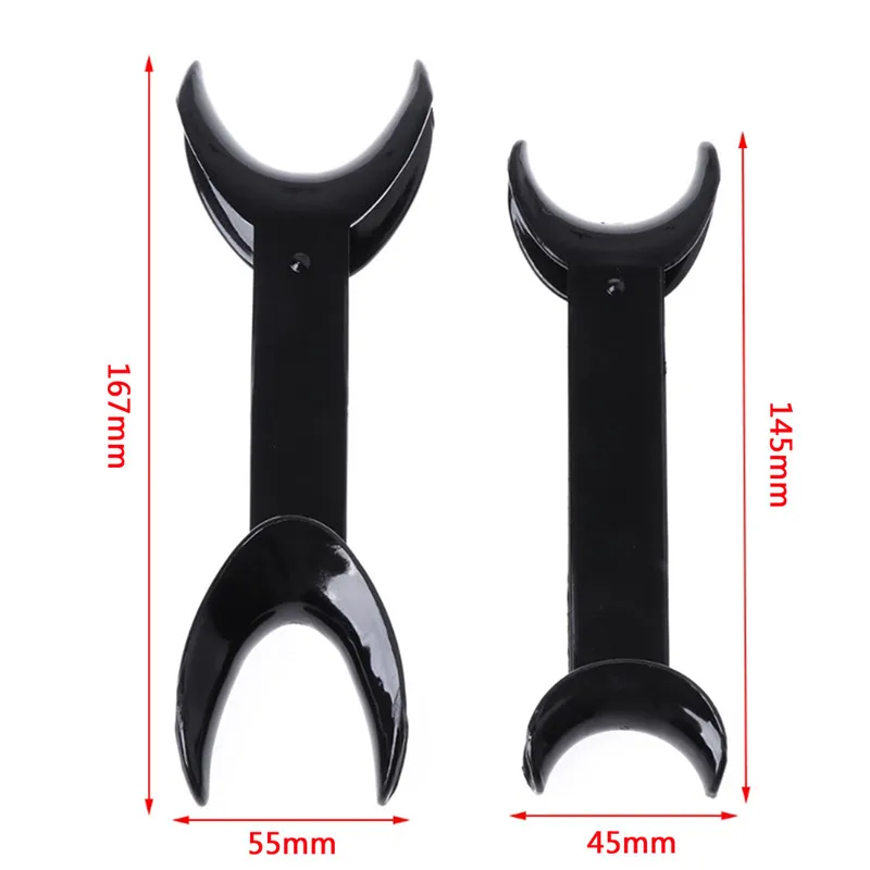4 Nha Khoa Công Cụ Hình Chữ T Intraoral Cheek Retractor Dụng Cụ Mở Hai Đầu Chỉnh Hình Răng Miệng Dụng Cụ Mở Kích Thước Nhỏ + Lớn