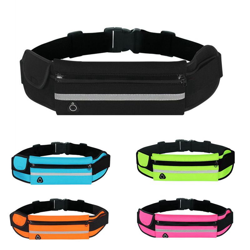 กันน้ำกีฬากลางแจ้งกระเป๋าเข็มขัดผู้หญิงสำหรับ IPhone โทรศัพท์ Jogging กระเป๋าสำหรับผู้หญิงผู้หญิง