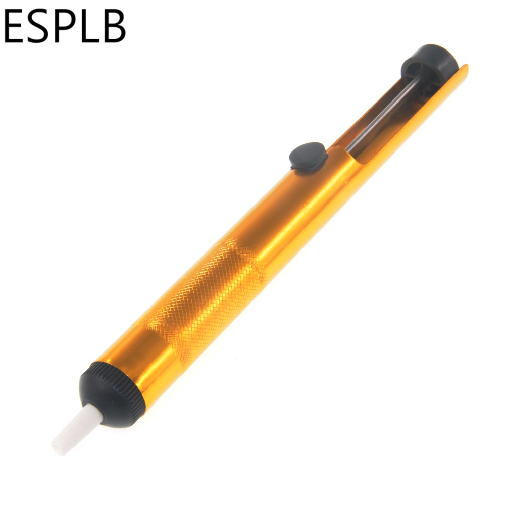 Aluminum Metal Desoldering Pump Suction Tin Gun Soldering Sucker Pen Removal Vacuum Soldering Iron Desolder Hand Welding Tools