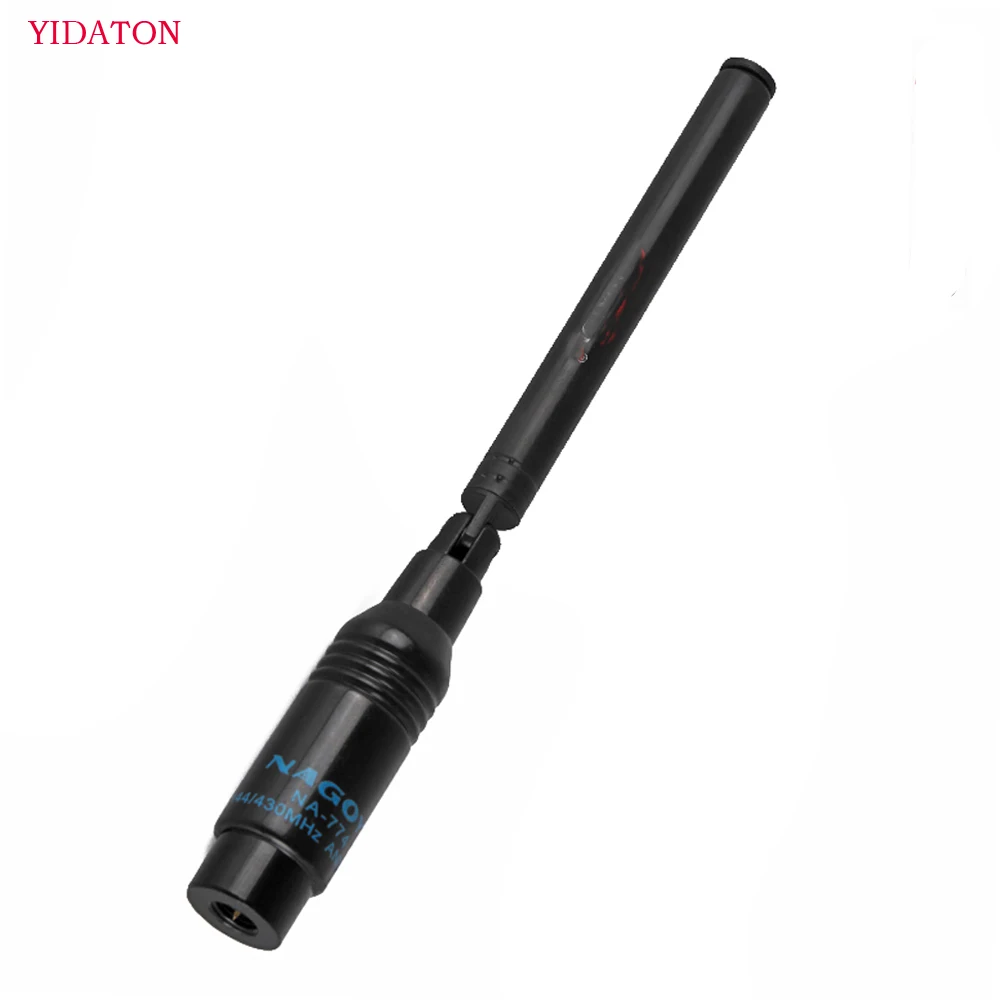 Antena telescópica para TONFA UV-985, accesorio para NA-774, SMA macho de alta ganancia, banda Dual, ZT-2R, KG-UV6D, UV-3R, PX-2R, TH-UV3R, 1 unidad