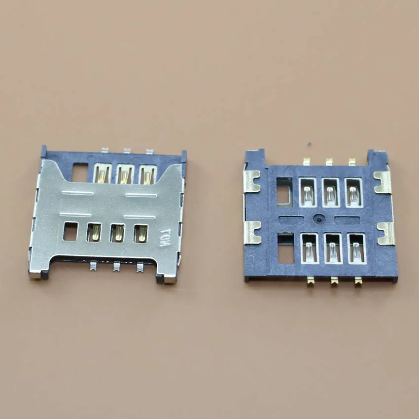 YuXi 1 cái/lốc ổ cắm Thẻ Sim Khe Chủ Tray Phụ Tùng Thay Thế đối Với Samsung GT E1200M E1200 I519 I939D I939i