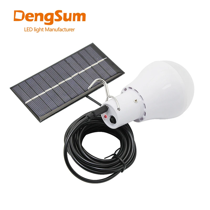 Mới Năng Lượng Hữu Ích Bảo Tồn USB 5W Di Động Cắm Trại Led Bóng Đèn Tích Điện Đèn Tích Điện Năng Lượng Mặt Trời Đèn Chiếu Sáng Ngoài Trời