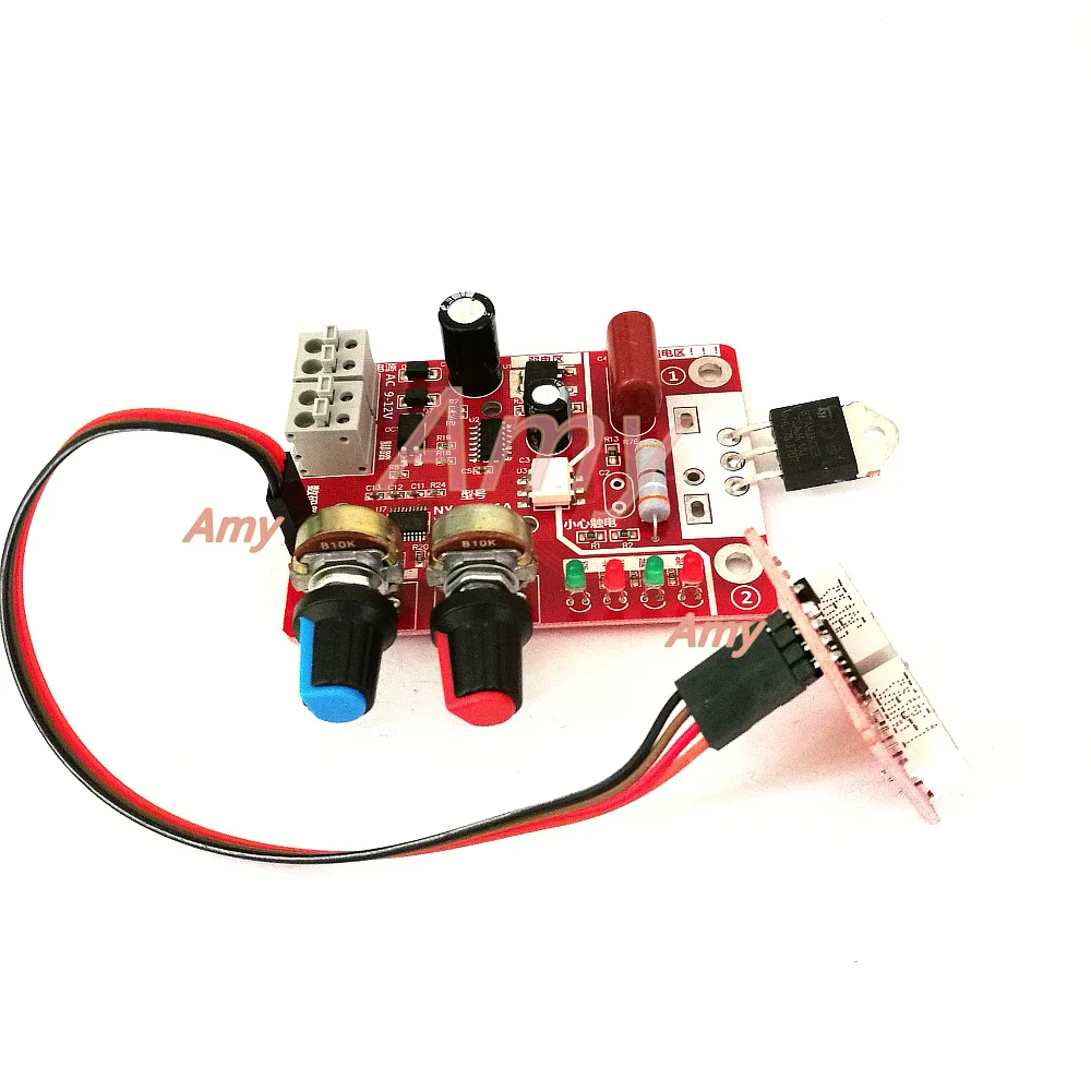 Spot welding time and current controller control panel timing current with digital display upgrade 40A / 100A