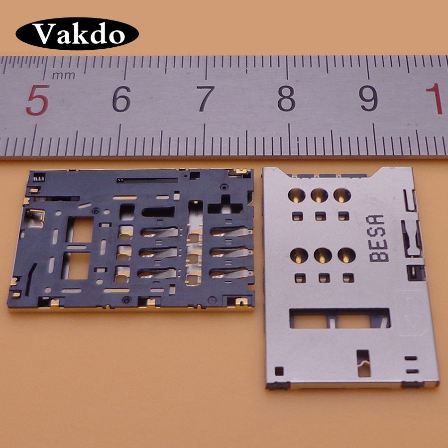 1 Stück SIM-Kartenleser-Halter Ersatzteile Ersatz für Huawei P1 T9200 U9200 X2-02 E5776 E5776S E589U SIM-Kartenbuchse Slot-Tablett