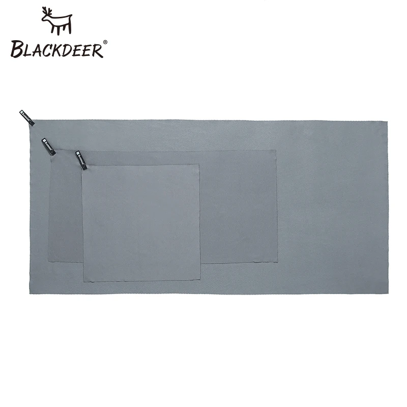 BLACKDEER Kháng Khuẩn Nhanh Khô Khăn Siêu Nhẹ Cắm Trại Nhỏ Gọn Bơi Khăn Tay Mặt Vi Sợi Leo Núi Du Lịch