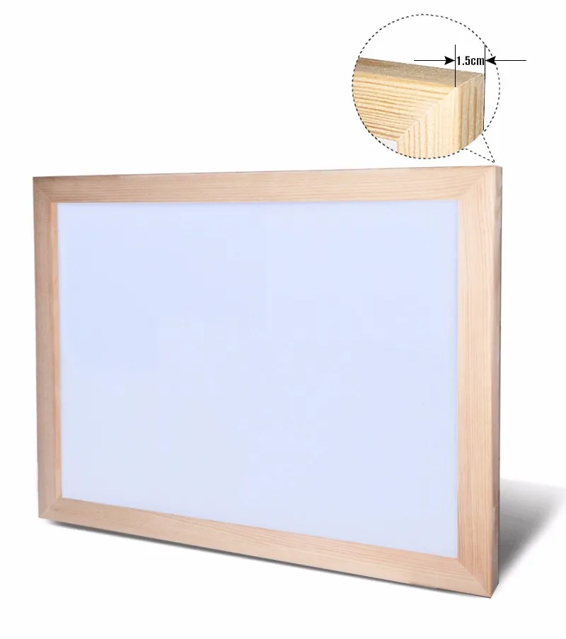 30*40 Cm Bảng Trắng Khô Tẩy Xóa Từ Bảng Vẽ Bản Tin Ván Trắng Khung Gỗ Xóa Dễ Dàng Lặp Đi Lặp Lại Nhà Máy Nhà Cung Cấp