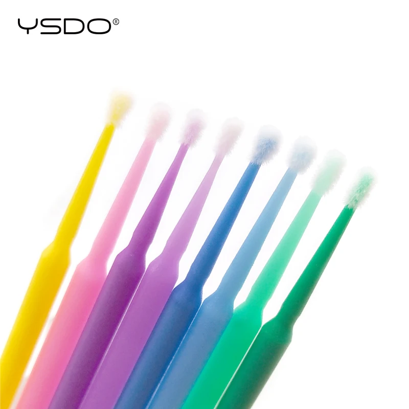 100 ชิ้นผ้าฝ้าย Swab Eyelash Extension เครื่องมือมาสคาร่า Applicator แปรงขนตาแต่งหน้า applicator ลบเครื่องมือ