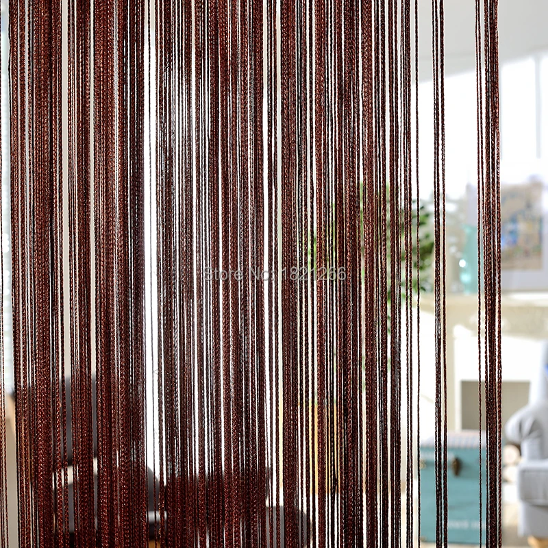 300X260Cm Chắc Chắn Màu Màn Sọc Trắng Trống Xám Dây Chuyền Cổ Điển Màn Cửa Sổ Mù Valance Phòng Bộ Chia Cửa trang Trí