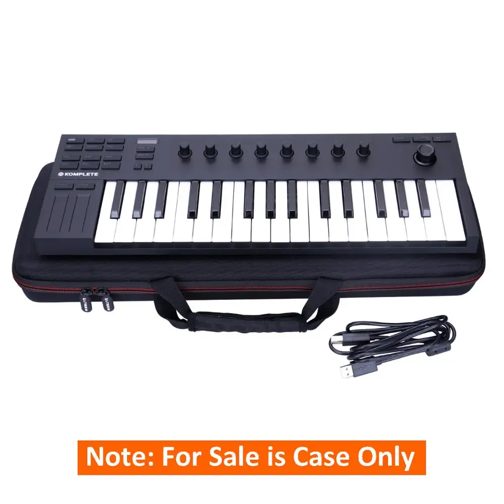 เคสLTGEM EVAกันน้ําสําหรับNative Instrument Komplete Kontrol M32 Controllerคีย์บอร์ด