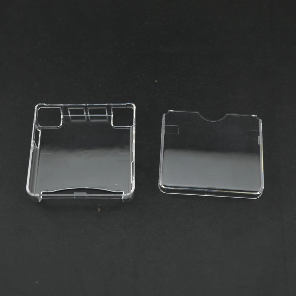 High quality Plastic Clear Protective Cover for GBA SP Crystal Shell Housing box For Gameboy Advance SP