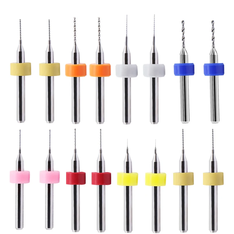 10Ps Thép Không Gỉ Vệ Sinh Kim Phun Cho Khoan 0.2/0.3/0.4/0.5/0.6-1.2mm PCB Mũi Khoan 3D Máy In Phần