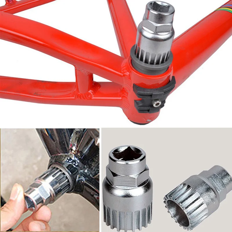 Đa Năng Sửa Chữa Xe Đạp Bộ Dụng Cụ Dây Chuyền Cắt Dưới Chân Đế Tẩy Freewheel Quay Kéo MTB Dụng Cụ Tẩy RR7262
