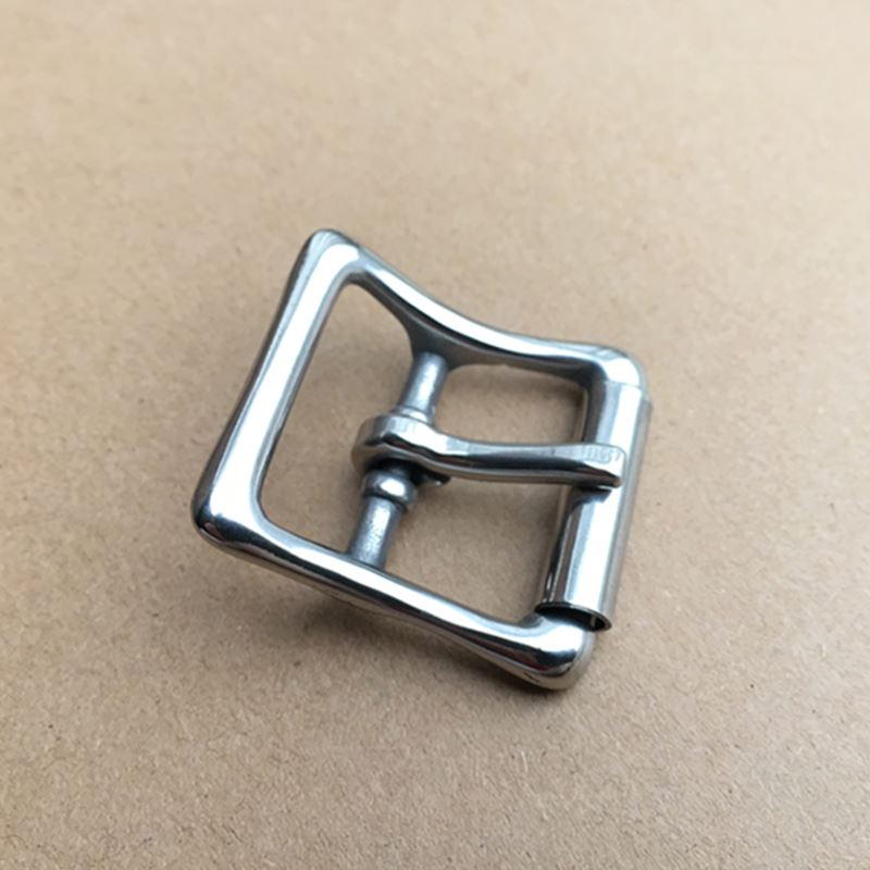 10 шт., кожаные пряжки из нержавеющей стали