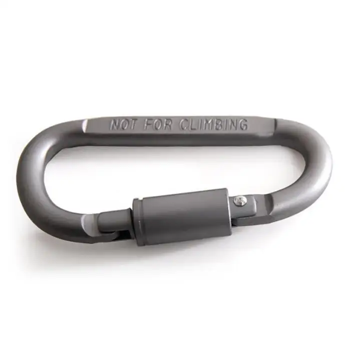 4Pcs Carabiner 여행 키트 캠핑 장비 합금 알루미늄 생존 장비 캠프 등산 후크 야외 Carabiner GYH