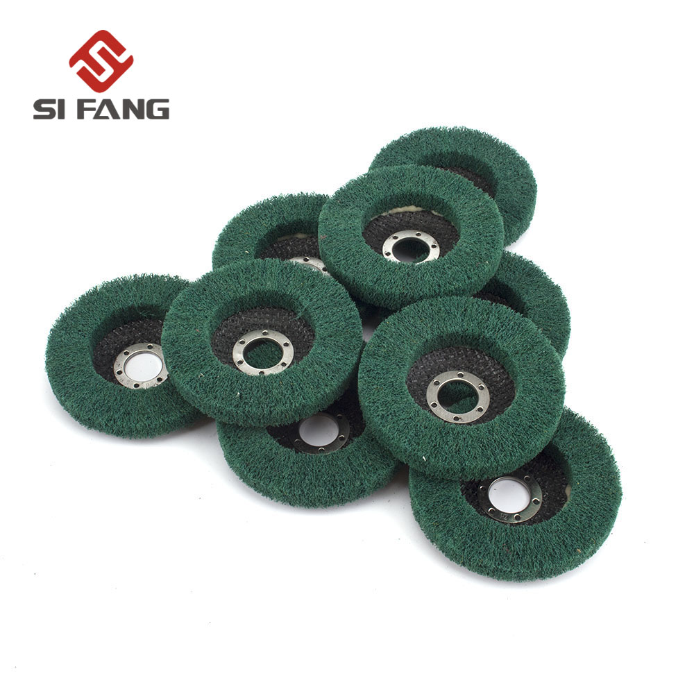 Диск шлифовальный угловой Нейлоновый, 4,5 дюйма, 115 мм, зернистость 180