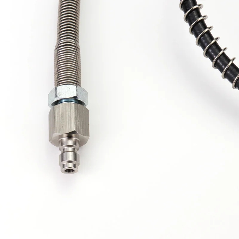 新しい空気リモート記入鞭ホース充電ホース延長24/37インチ高圧300bar/4500PSI