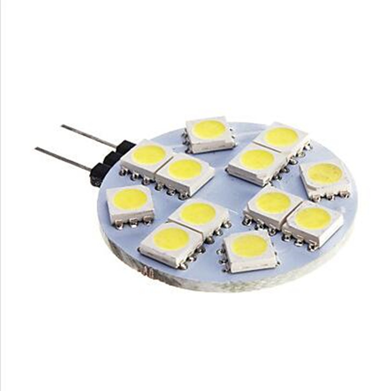 G4 Đèn Led Bóng Đèn DC12V 1W/2W/3W/4W Ấm/Trắng Lạnh 5050SMD 6/9/12/24 Đèn LED Đèn Chùm Ánh Sáng