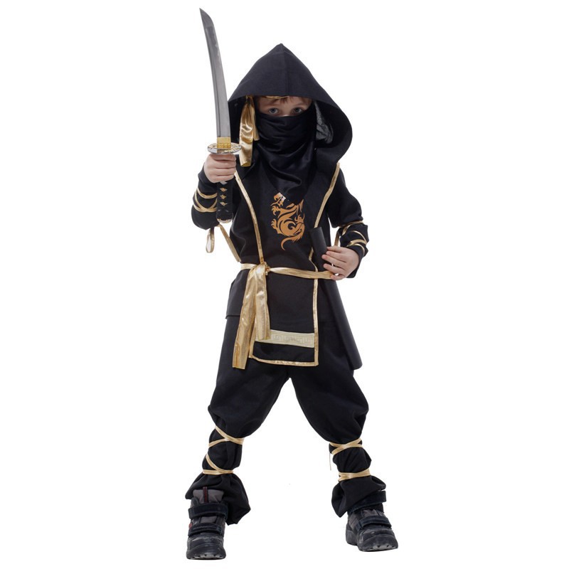 Carnival Trẻ Em Ninja Trang Phục Cosplay Sinh Nhật Mới Năm Đảng Dành Chiến Binh Tàng Hình Sát Thủ Trang Phục
