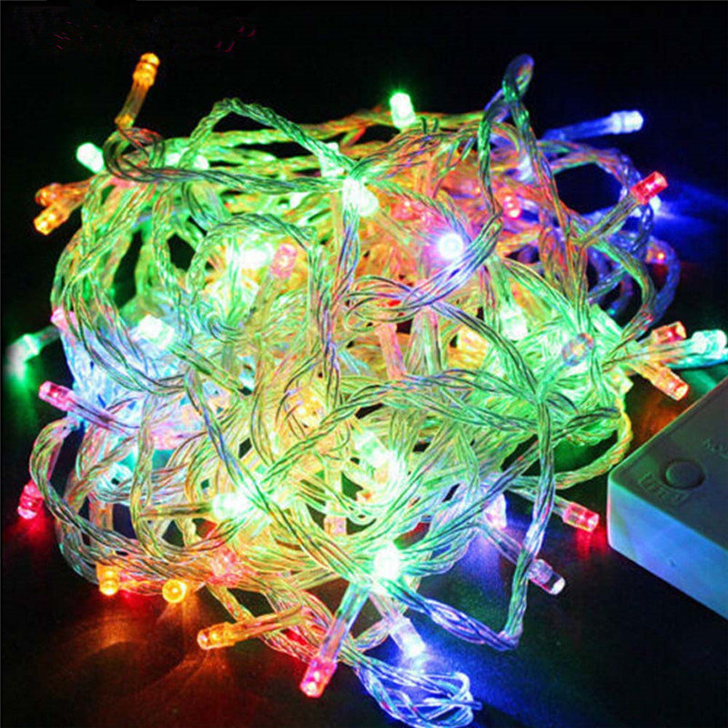 5M 10M 20M 30M 50M 100M LED String Fairy Light Holiday Christmas Wedding Decoration AC220V Waterproof Outdoor Light Garland