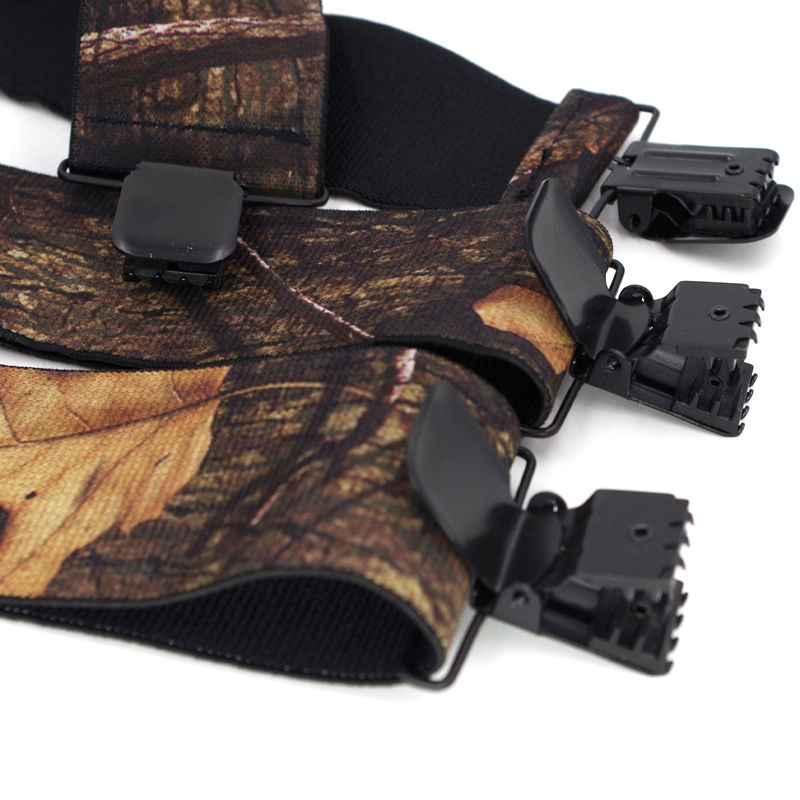 위장 멜빵 남자의 교정기 남성 빈티지 야외 스트랩 Bretelles 성인 4 클립 suspensorio Ligas Tirantes 5*120cm