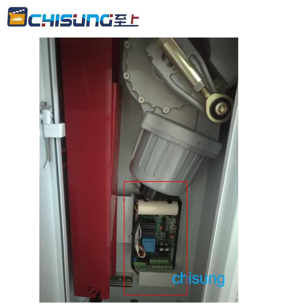 Controlador de tarjeta de circuito para motor de puerta de barrera de brazo automático, 110V, 220V, CA, solo (condensador incluido)