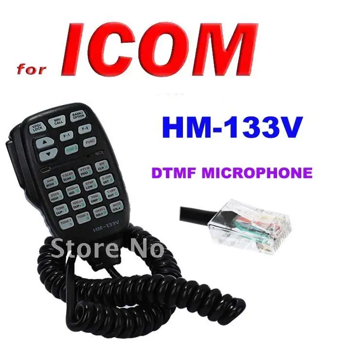 HM-133V DTMF микрофон с клавиатурой освещения для фототрансивера IC/208H/2100H, 2200H, 2720H, 2725E, V8000