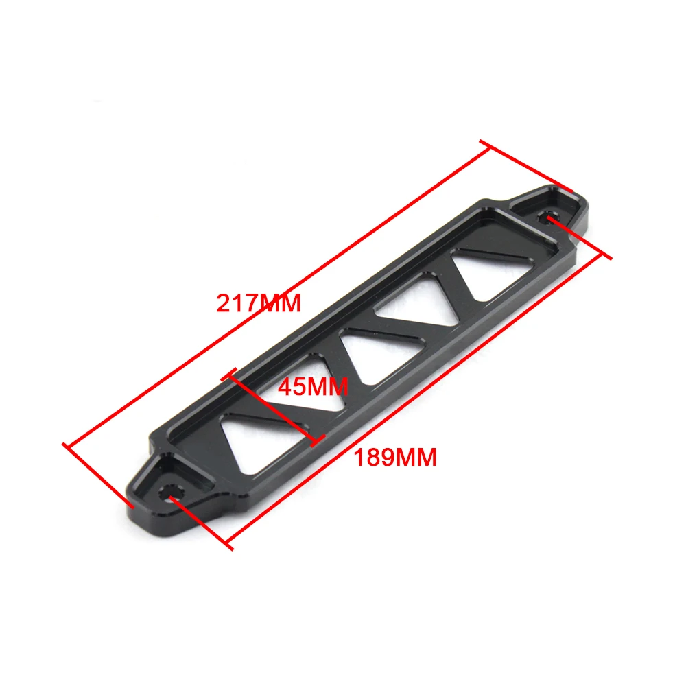 Soporte de sujeción de batería de coche de aleación de aluminio R-EP, soporte de amarre de batería Universal compatible con Honda Civic EK EG 2002-2005