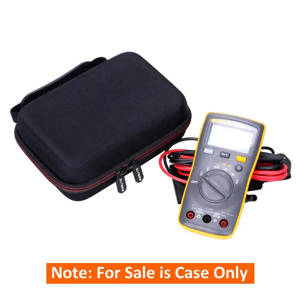 LTGEM EVA กันน้ำสำหรับ Fluke 107 AC/Dc Current มือถือดิจิตอลมัลติมิเตอร์
