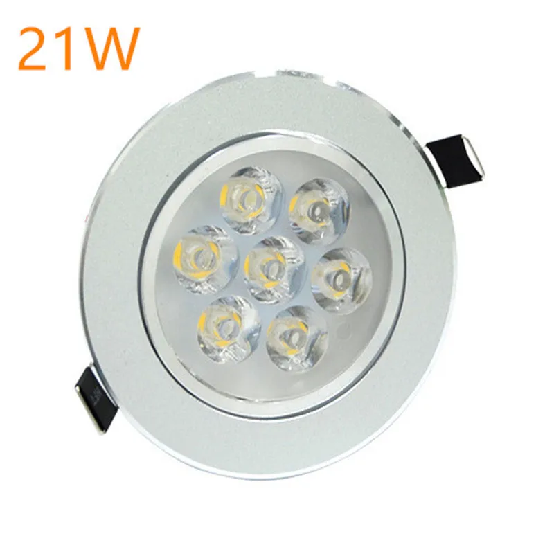 ĐÈN LED âm trần downlight Âm SOPT Bán 6 W 9 W 12 W 15 W 21 W AC220V ĐÈN LED Downlight Âm Trần Tròn âm trần LED Đèn Downlight Âm Trần LED Chiếu Điểm