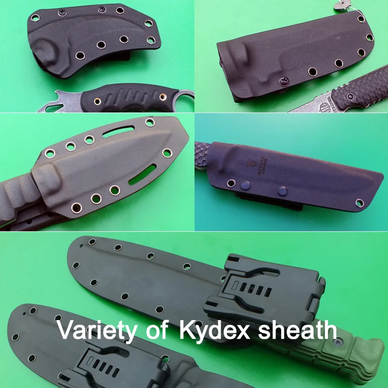 2.0MM Kydex Tấm Đại Cho DIY Dao Vỏ Bao Da Dụng Cụ Phần Cát Đen Xanh Quân Đội