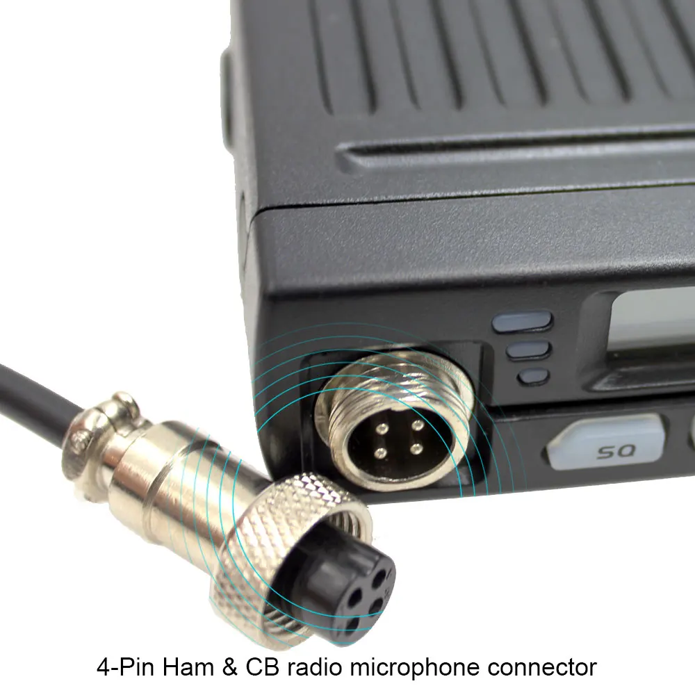 Anysecu-ミニcbラジオ、CB-40M、25.615-30.105mhz、10メートルのラジオ、8w、am fm、バンドトランシーバー、AR-925新品