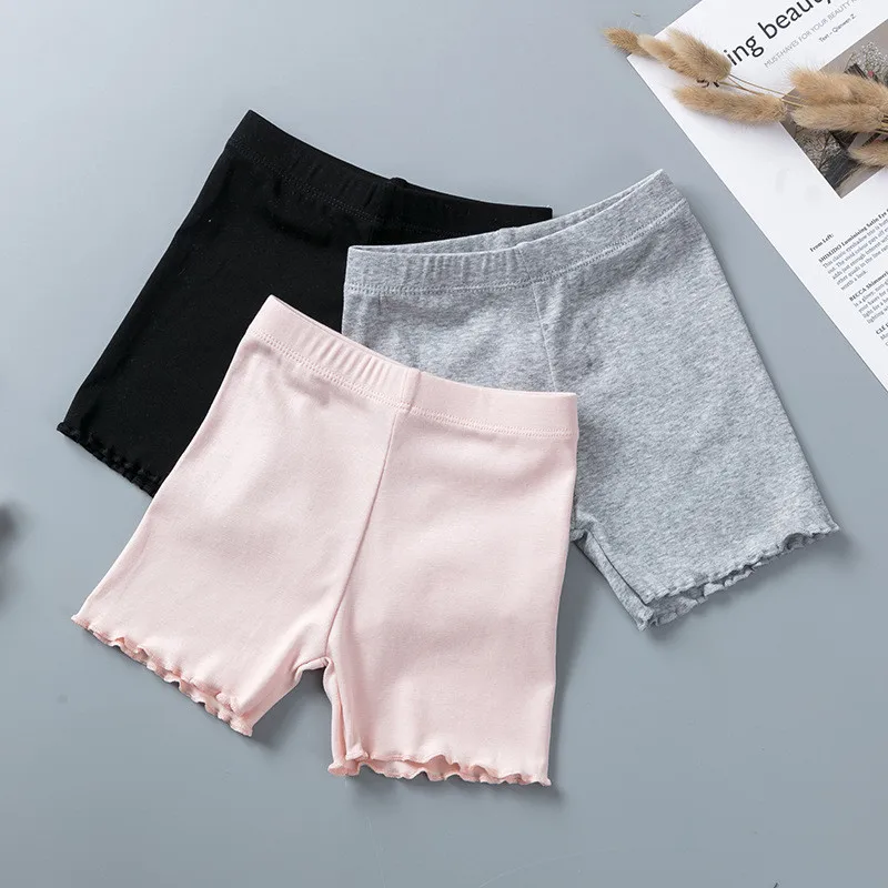 100% Cotton Bé Gái An Toàn Quần Chất Lượng Hàng Đầu Trẻ Em Quần Ngắn Quần Lót Trẻ Em Mùa Hè Dễ Thương Quần Short Quần Lót Cho 3-10 tuổi