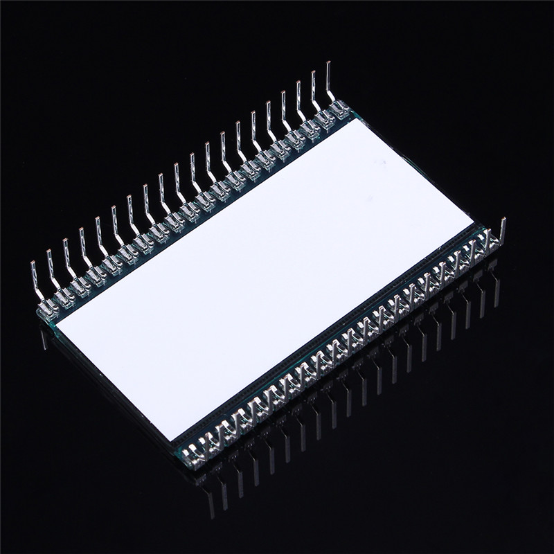 EDS805 LCD-Anzeigemodul, 4 Bit, 8-stelliges TN-Segment, LCD, 50,8 x 30,48 x 2,8 mm, 45,72 x 16,51 mm, Metallstiftbildschirm